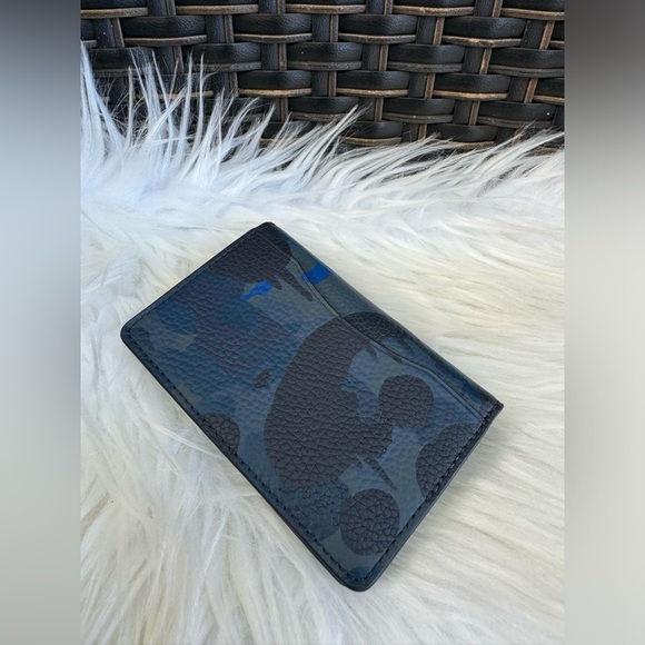 Card Wallet With Camo Print - Picture 2 of 3